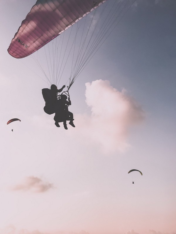 Paragliding flights